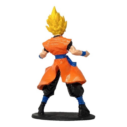 Figure Goku Super Sayajin em Resina PVC - Axel Colecionaveis