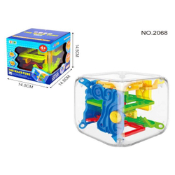 Cubo Labirinto em 3D ref 2068 - Mario Brinquedos é boa?