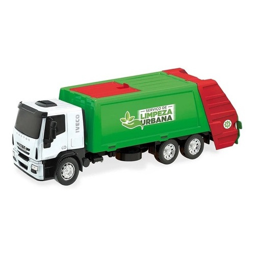 Caminhao Iveco HI-Way com Toras de Madeira - USUAL BRINQUEDOS