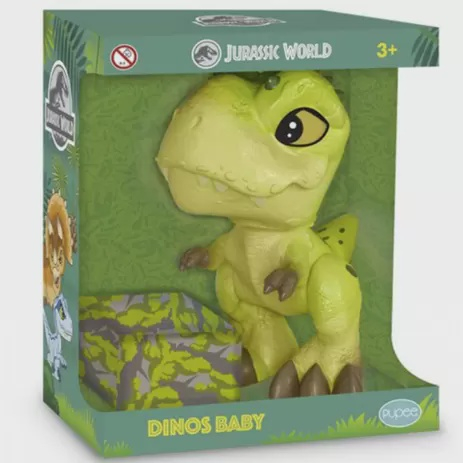 Dinossauros Infantil Avulso TREX-VERDE, TREX-MARROM, ESTEGOSSAURO,  BRANQUIOSSAURO Dino World BBR TOYS em Promoção na Americanas