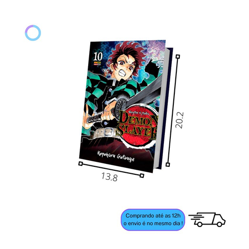 Demon Slayer Kimetsu No Yaiba Manga (Volume.10)