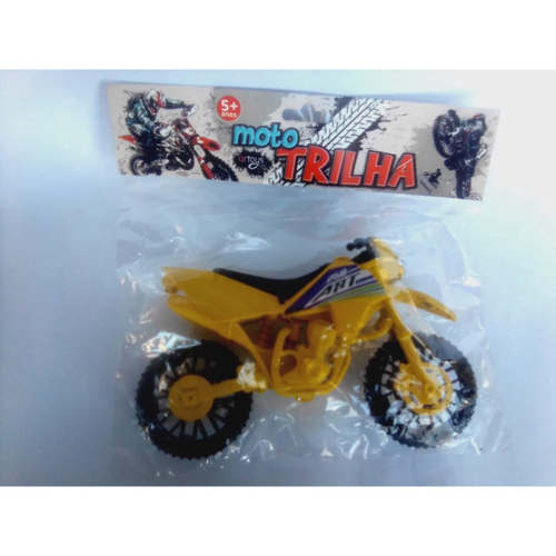 Moto Trilha Motocross Amarelo Art Artoys x cm em Promoção Ofertas na Americanas