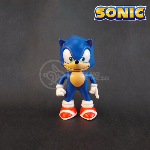 Boneco Sonic Classic Azul Personagem Action Figure Articulado