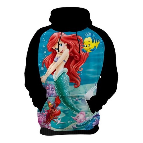 ariel moletom com capuz