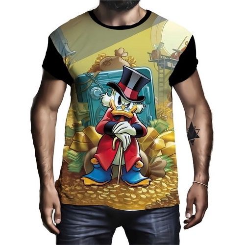 blusa pato donald