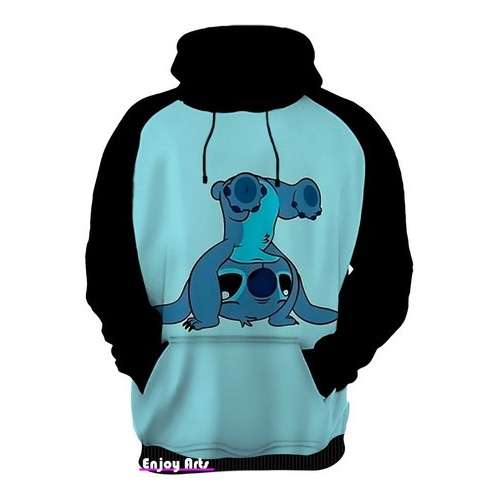 stitch and toothless moletom com capuz