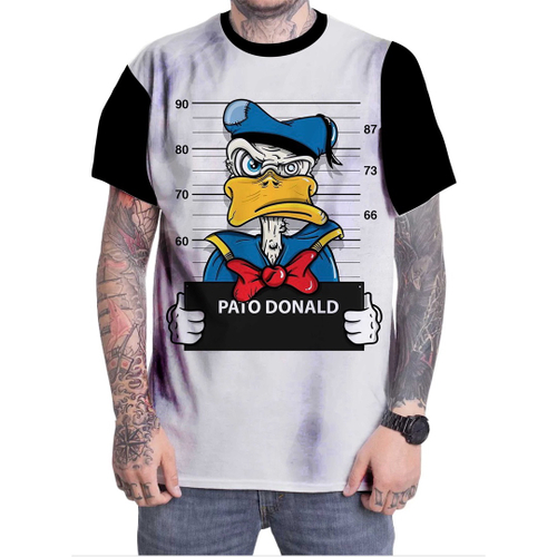 camisa do pato donald