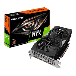 Placa de Video Gigabyte GeForce rtx 2060 D6, 6GB, GDDR6, 192-bit, GV-N2060D6-6GD-REV-2.0 Menor preço em Placa de Video Gigabyte GeForce rtx 2060 D6, 6GB, GDDR6, 192-bit, GV-N2060D6-6GD-REV-2.0