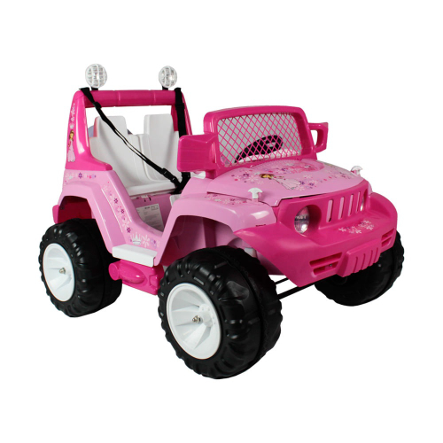 Carro Jeep Para A Barbie Com Controle Remoto Rosa em Promoção na Americanas