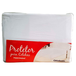 Protetor para Colchão Impermeável Queen Ortobom Antialérgico Anti-Ácaro 100% Poliéster 200x160cm Branco - 4070955521 é boa?
