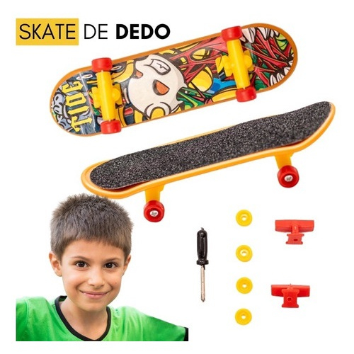 Skate De Dedo Infantil Fingerboard Skate De Dedo em Promoção na Americanas