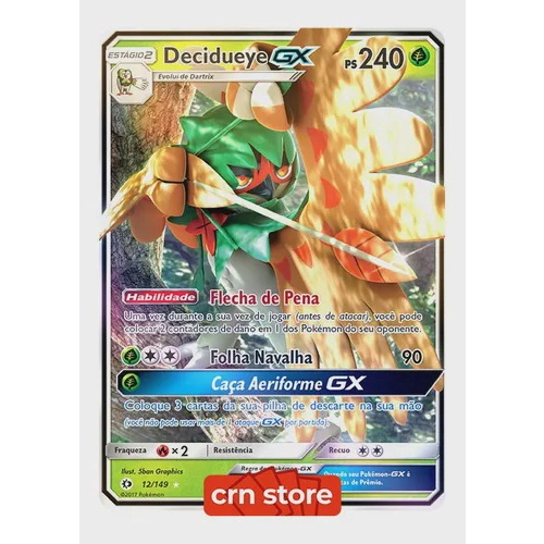 Carta Pokémon Genesect Gx Lendário + Brindes