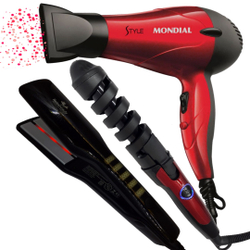 Secador De Cabelo Viagem Potente 1200w E Modelador De Cachos E Prancha Infrared Menor preço em Secador De Cabelo Viagem Potente 1200w E Modelador De Cachos E Prancha Infrared