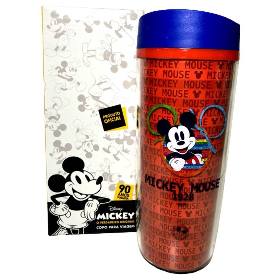 Copo Americano Mickey 90 04 jogos com 06 peças - Bebidas do Mundo