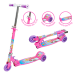 Patinete Radical Top 3 Rodas Sonho Princesa - dm toys