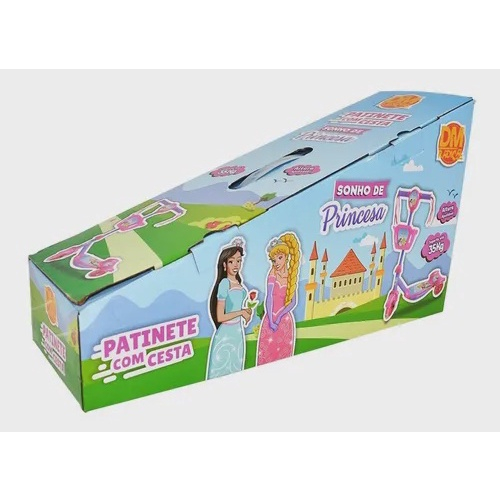 Patinete Cestinha Para Meninas 6 7 8 Anos 35kg + Presente em Promoção na  Americanas