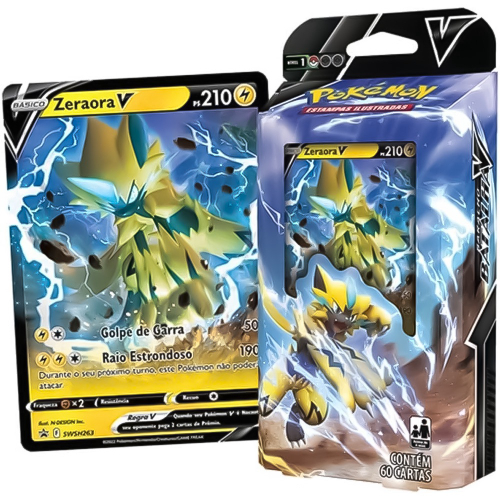 Pokémon Tcg Baralho De Batalha Zeraora V E Deoxys V - Copag