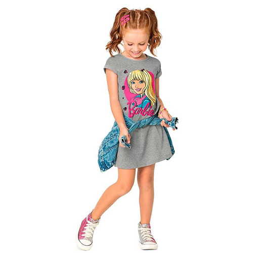 vestido barbie infantil  Outfits, Barbie life, Sleeveless dress