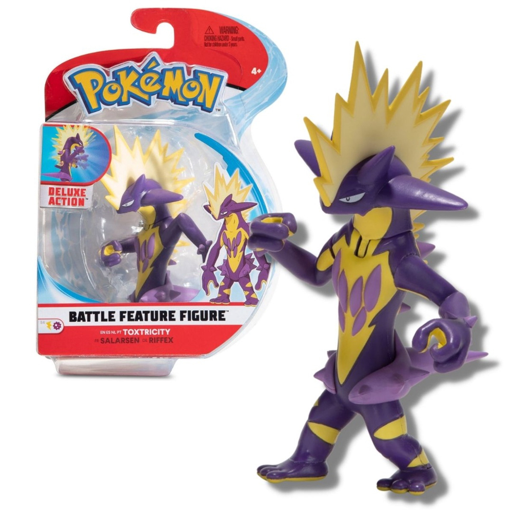 Compre Pokemon - Pack de Evolução - Figuras Toxel e Toxtricity aqui na  Sunny Brinquedos.