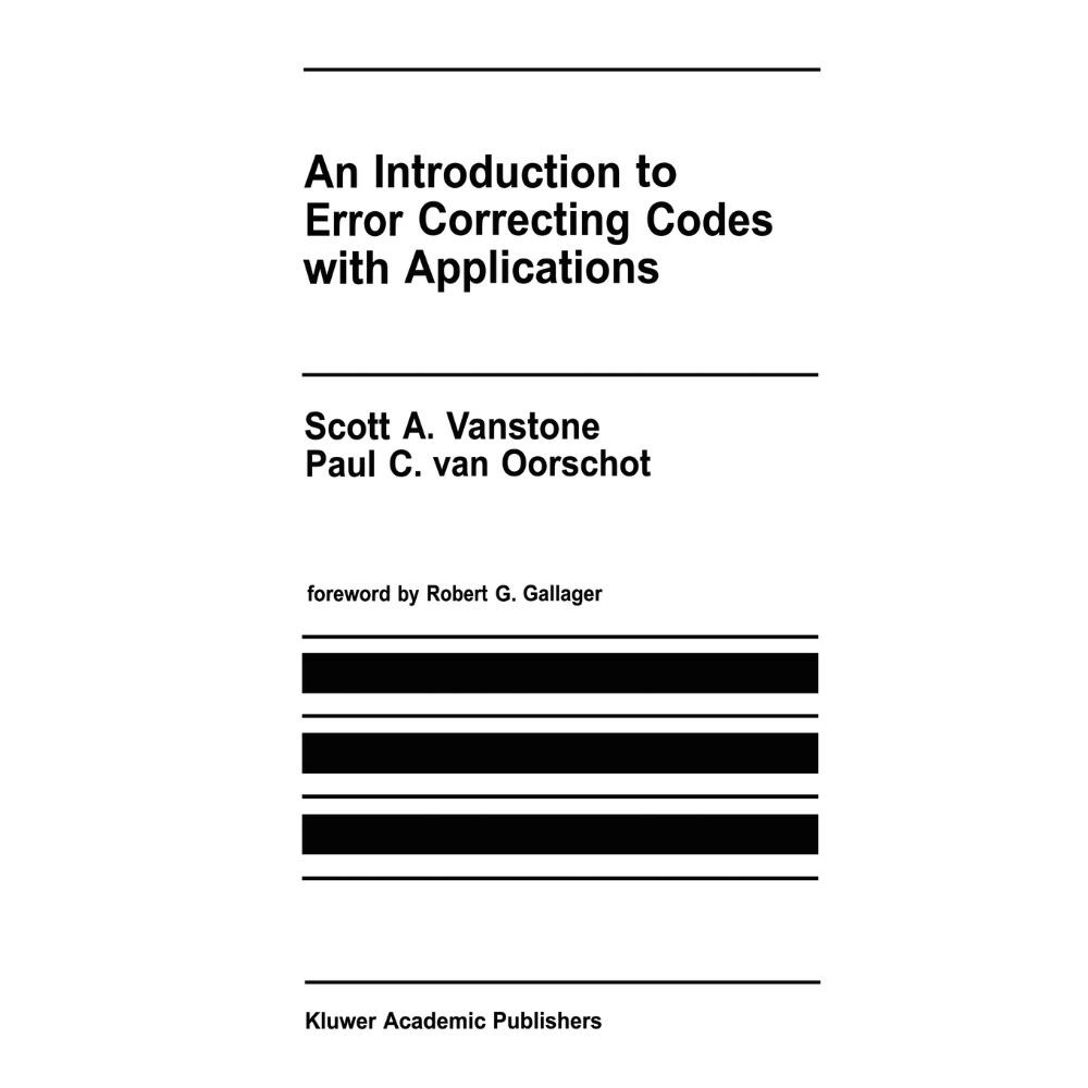 An Introduction to Error Correcting Codes with Applications no Shoptime