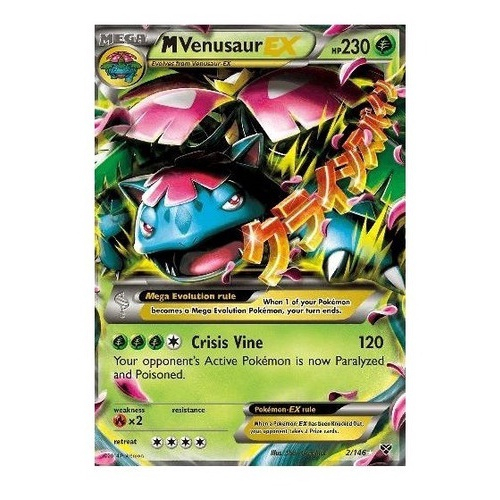 Cartas Pokemon Mega Ex Cards  Pokemon Trading Card Game Gx