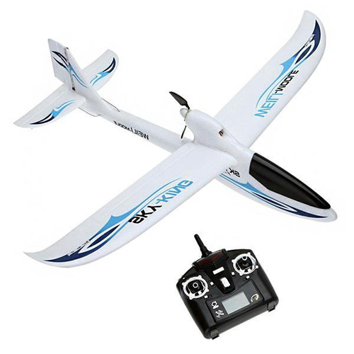 Avião de Controle Remoto WLtoys Sky-King F959 4 Canais Azul em Promoção na  Americanas