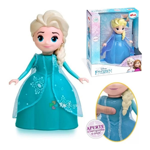 Boneca Frozen Elsa Elka 947