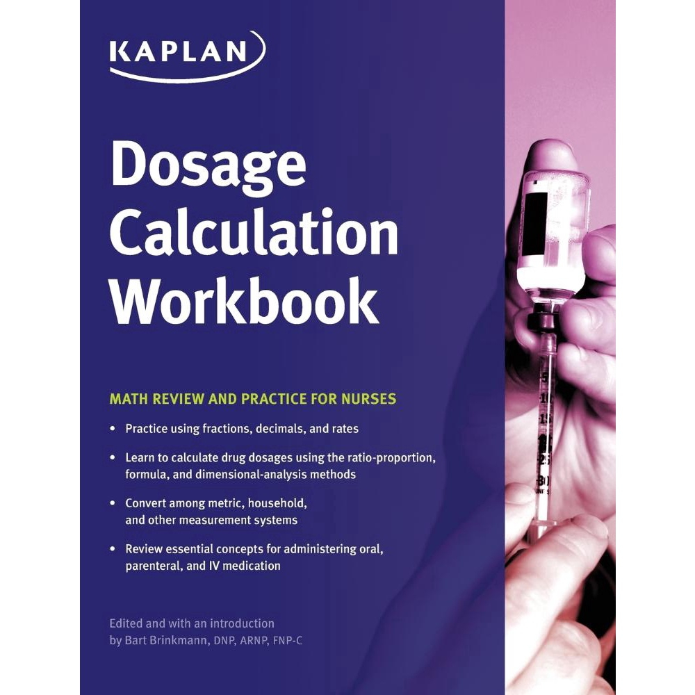 Dosage Calculation Workbook | Submarino