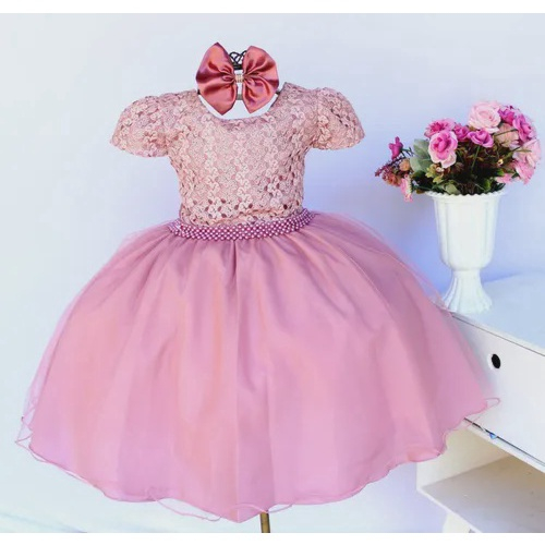 Vestido de Festa Infantil Longo Para Formatura Aniversário Princesa e  Daminha