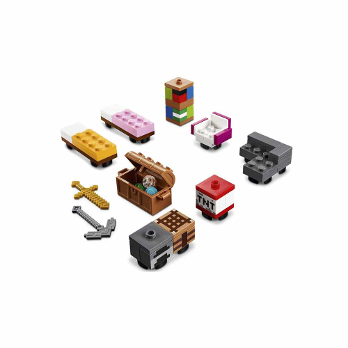 Lego Minecraft A Casa Da Árvore Moderna 21174 na Americanas Empresas