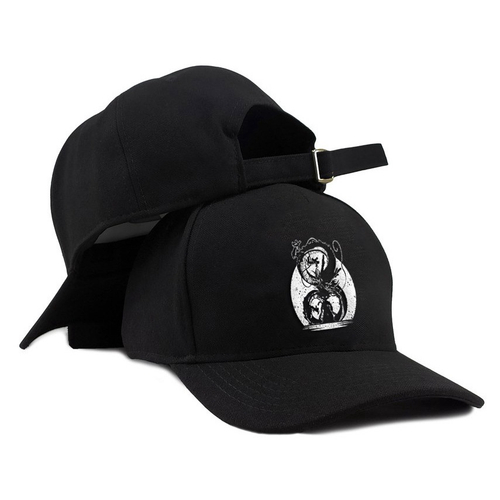 Boné curvo preto e laranja snapback Son Goku Criança DB3 GOK4