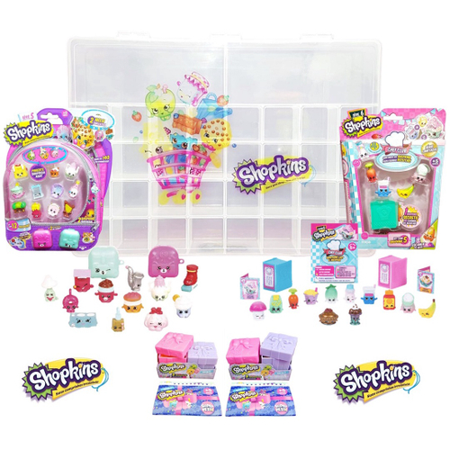 Maleta Grande Shopkins Organizadora C 28 Shopkins 8 Acessorios Shopkins em Promocao na Americanas