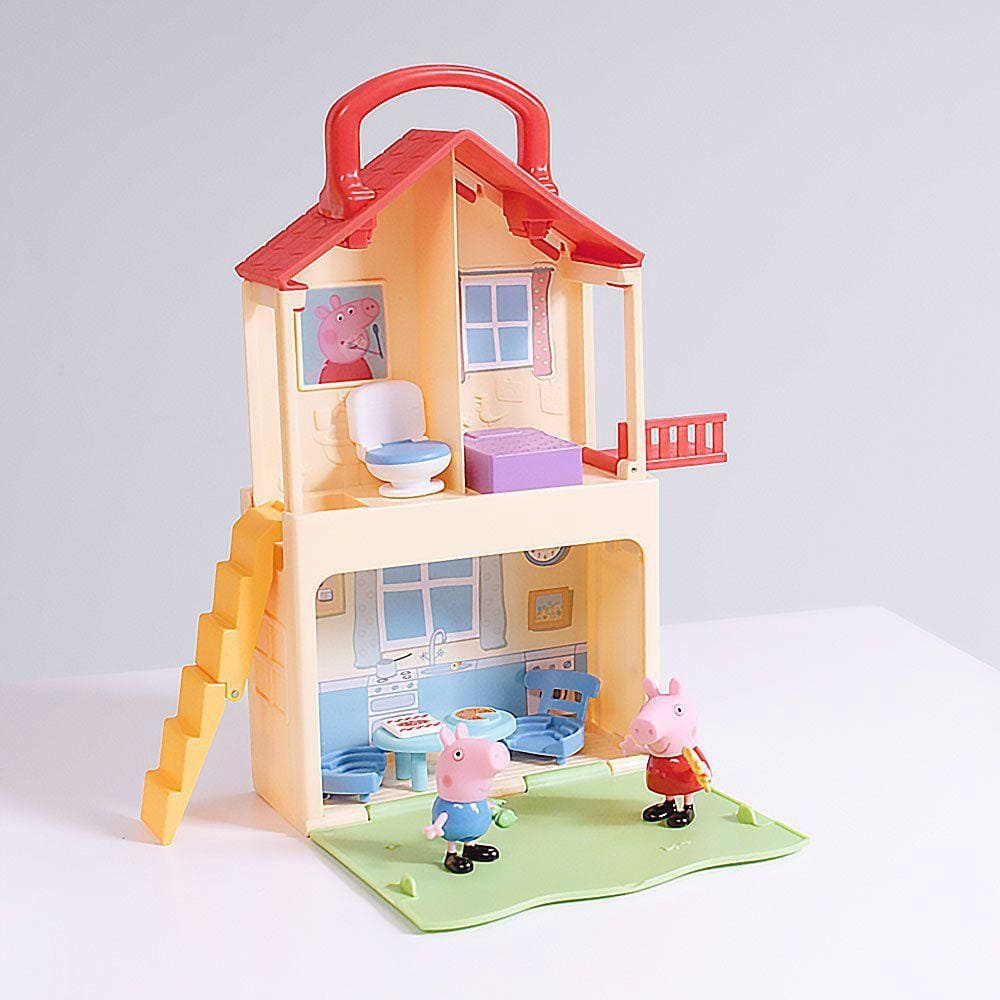 Brinquedo Peppa Pig Casa com acessórios