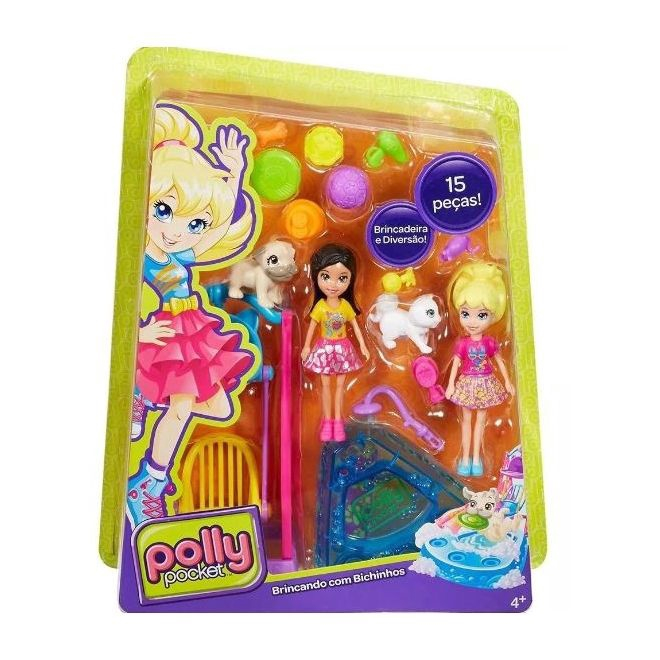 Polly Pocket! Sort Boneca com Bichinho Mattel : .com.br: Brinquedos e  Jogos