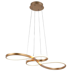 Lustre Pendente Led Smd 40W Design Moderno 4000K Dourado é boa?