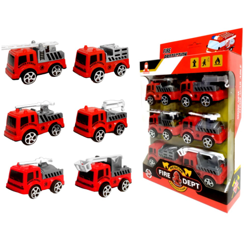 Kit Brinquedo Caminhão Bombeiro Fire Rescue - Chic Outlet