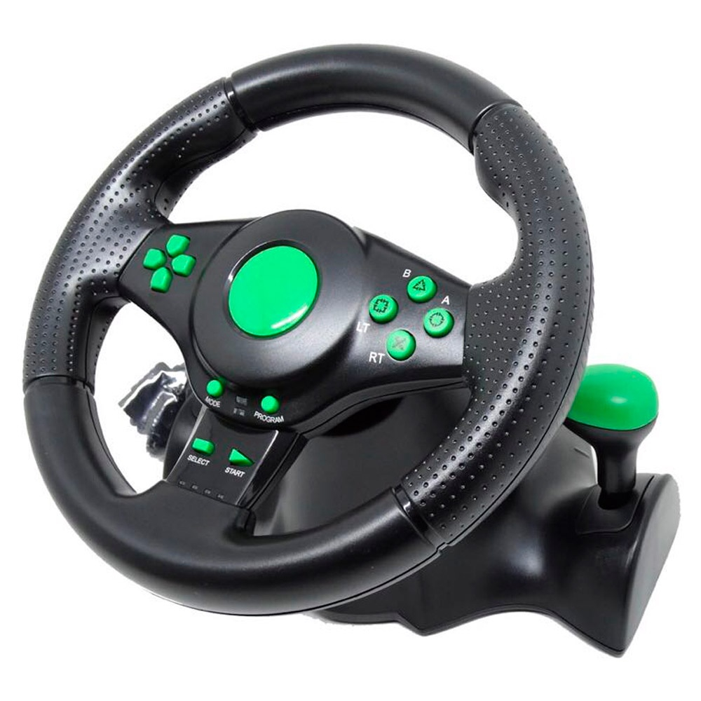 Volante Formula 1 Marcha Pedal Xbox 360 PC Corrida Jogos Kart Acao