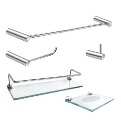 Kit Acessórios Para Banheiro 5 Peças Luxo Slim 502Ls Grego é boa?