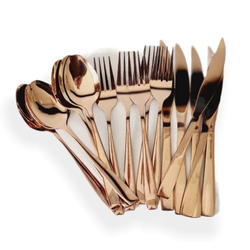 Conjunto Faqueiro Luxo 18 Pças Rose Gold Faca Garfo E Colher é boa?