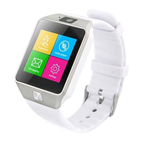 smartwatch dz09 branco