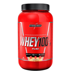 Whey 100% Pure (Pote) Baunilha - Integralmédica Menor preço em Whey 100% Pure (Pote) Baunilha - Integralmédica