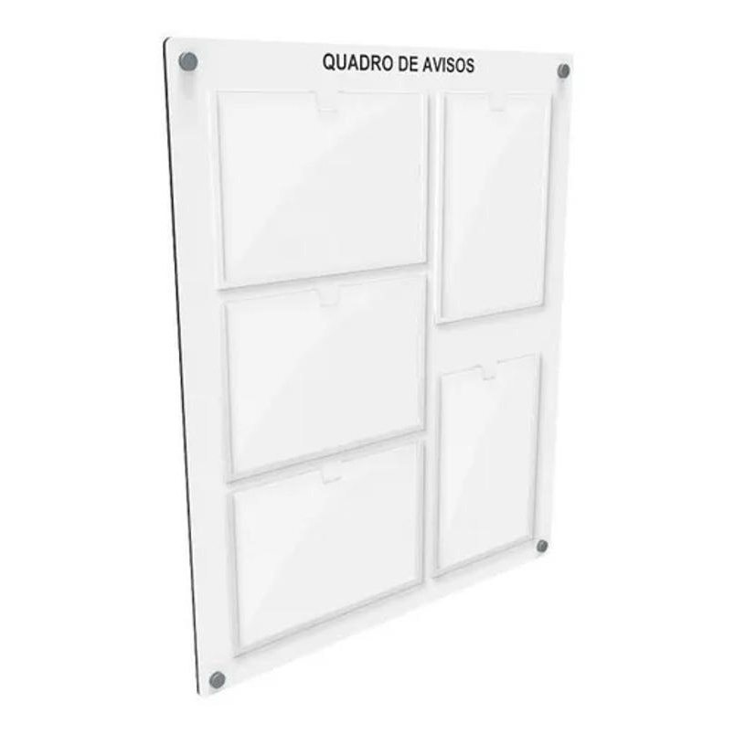 Quadro De Aviso E Gest O Mdf Displays A Acrilico H V No Shoptime