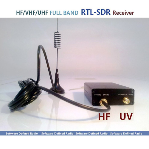 Receptor De R Dio Khz Ghz Full Band Uv Hf Rtl Sdr Sintonizador Usb Rtlsdr Dongle Usb Com