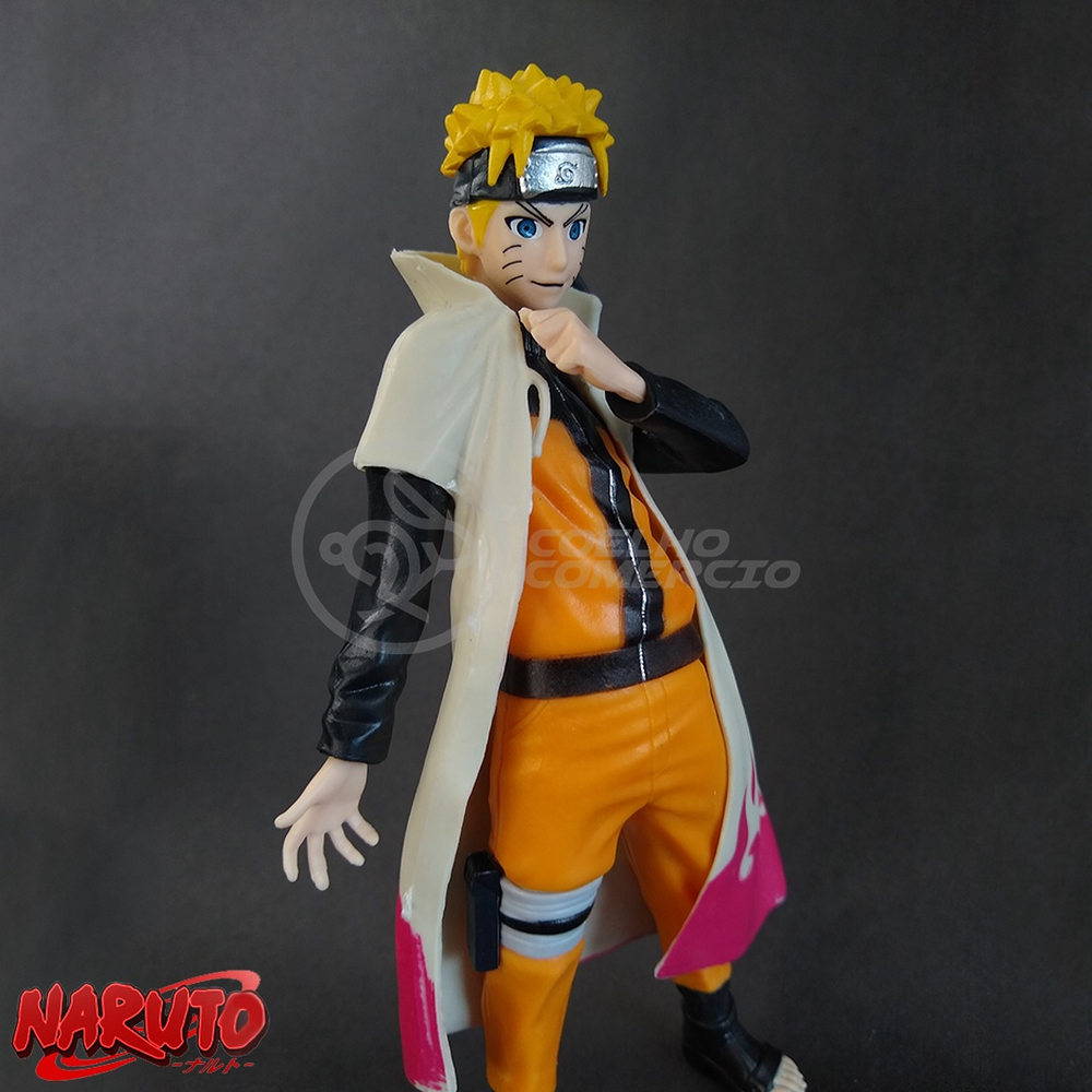 Boneco Naruto Uzumaki Hokage Shippuden - Action Figure Collection