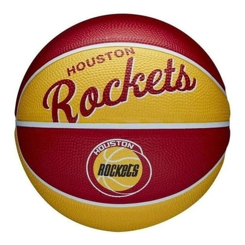 Mini Bola Basquete Wilson N.3 Nba Team Retro Houston Rockets em Promoção na  Americanas