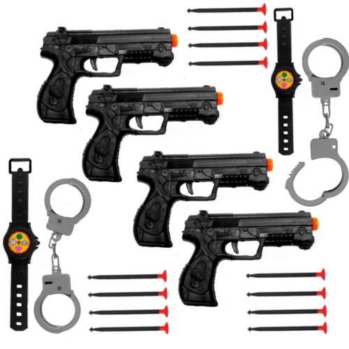 Pistola Lançador De Dardos Arma De Brinquedo Kit 2 Armas