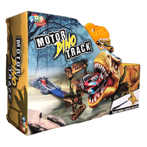 Pista Looping 360° Dinossauro Ataque T-Rex Braskit 0403