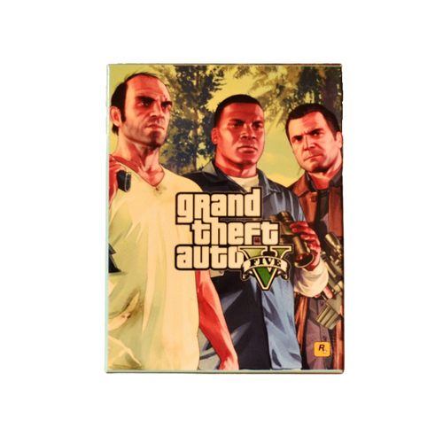 Quadro Decorativo Emoldurado Jogo Gta San Andreas Para sala quarto 20x30cm  no Shoptime