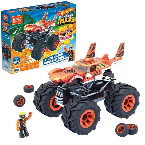 Pista Hot Wheels Monster Trucks Arena Gor-zilla HPN71 Mattel no Shoptime