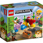Lego Minecraft O Recife De Coral 92 Peças - Lego 21164